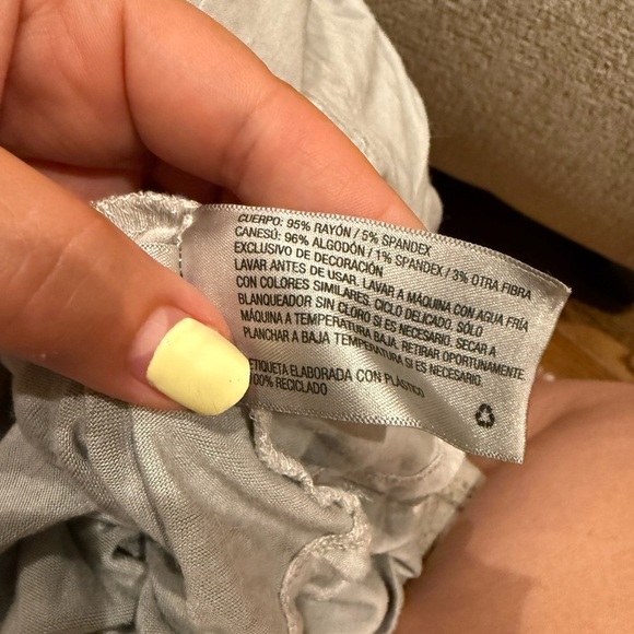 Knox Rose Grey Lace Detail Tunic/ Dress Very Soft - Picture 5 of 8